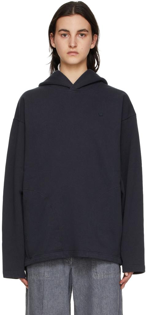 Black Feran Face Hoodie商品第1张图片规格展示