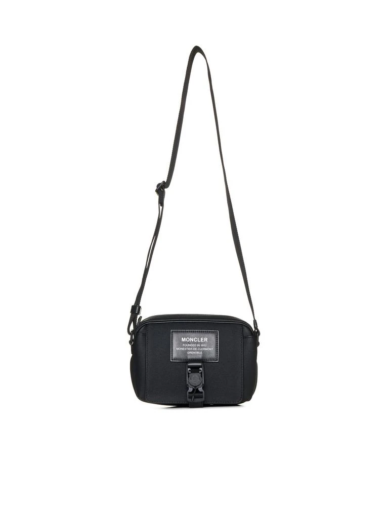 商品Moncler|Moncler Logo Patch Zip-Up Messenger Bag,价格¥4208,第1张图片