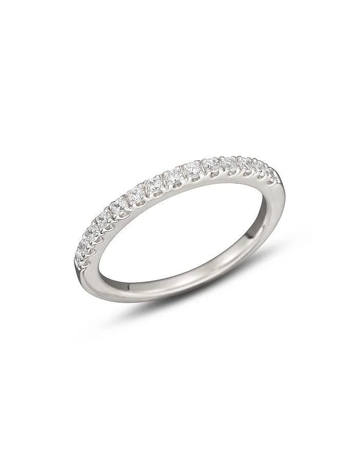 商品Bloomingdale's|Diamond Band Ring in 14K White Gold, .50 ct. t.w. - 100% Exclusive,价格¥15625,第1张图片