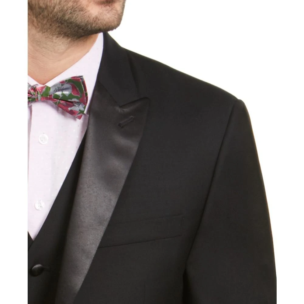 商品Ralph Lauren|Men's Classic-Fit UltraFlex Stretch Black Peak Lapel Tuxedo Jacket,价格¥1065,第4张图片详细描述