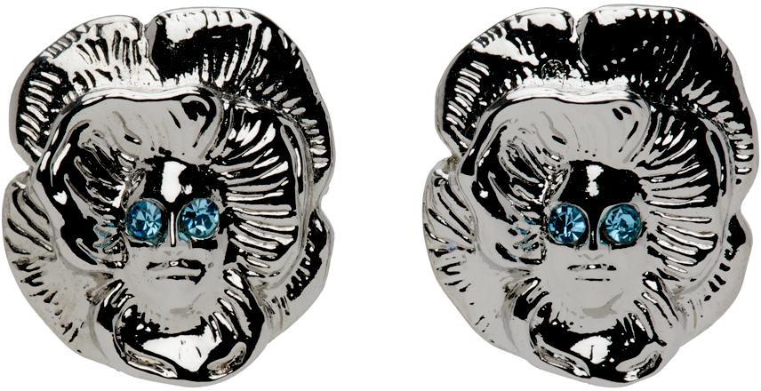 商品CHOPOVA LOWENA|Silver Flower Lady Earrings,价格¥509,第1张图片
