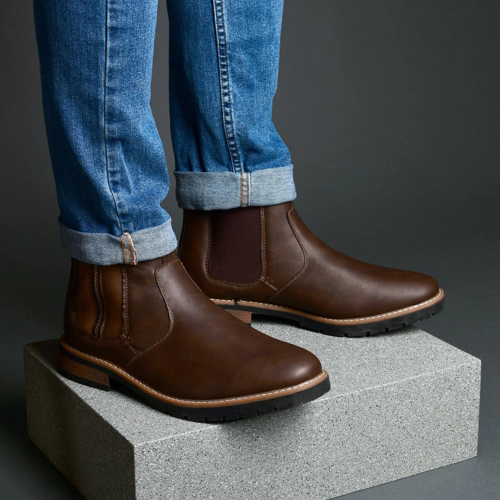 商品Vance Co.|Men's Pratt Wide-width Ankle Boot,价格¥356,第5张图片详细描述