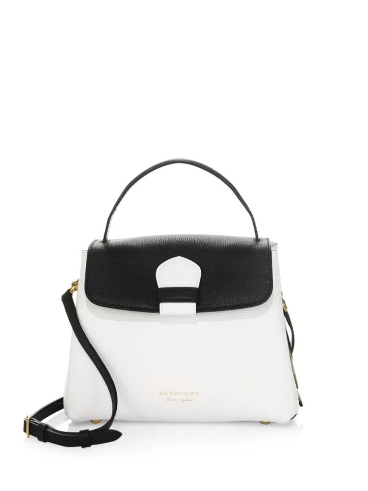 商品Burberry|Camberley Colorblock Leather Satchel,价格¥9661,第1张图片