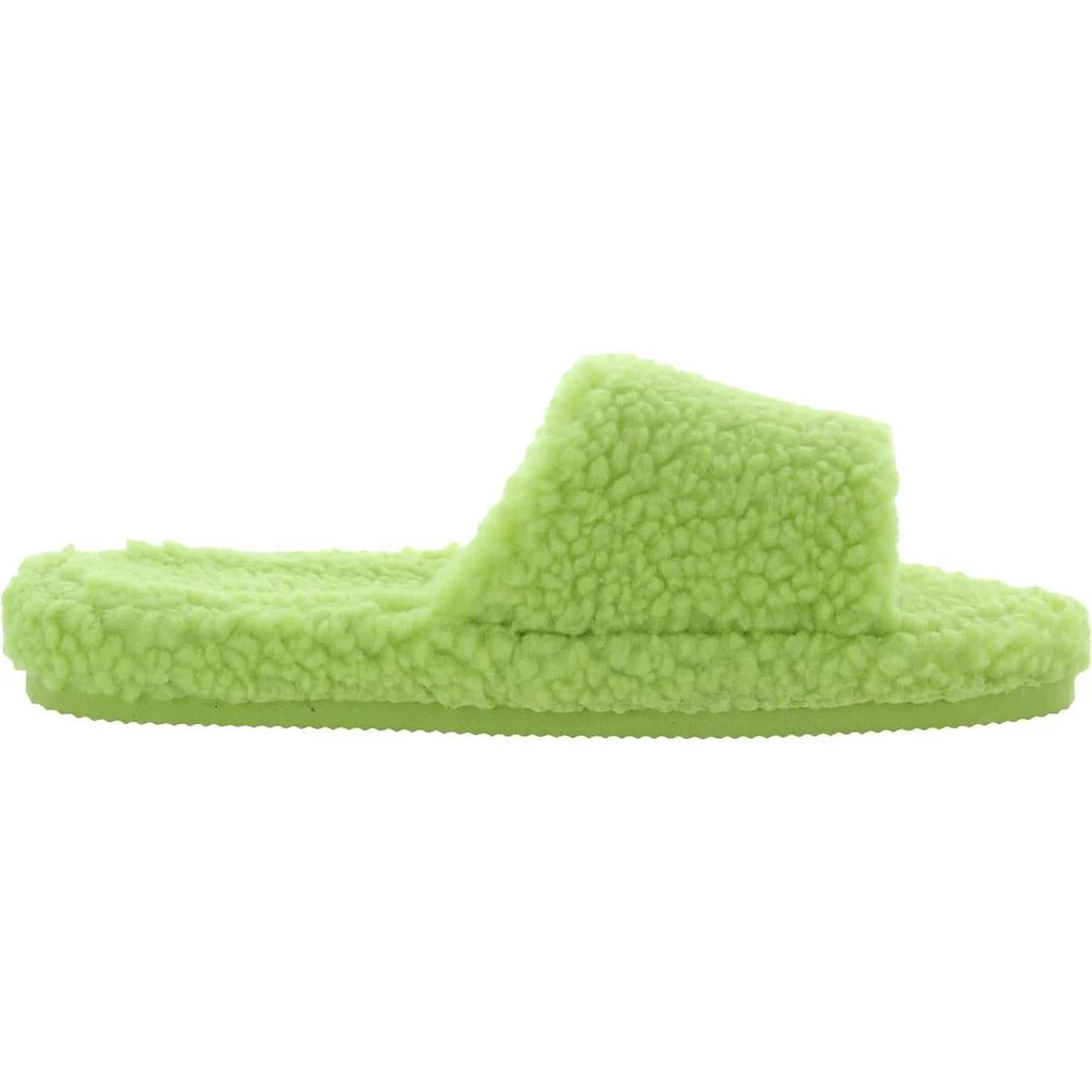 商品INC International|Dinnaa Womens Cozy Faux Fur Slide Slippers,价格¥136,第2张图片详细描述