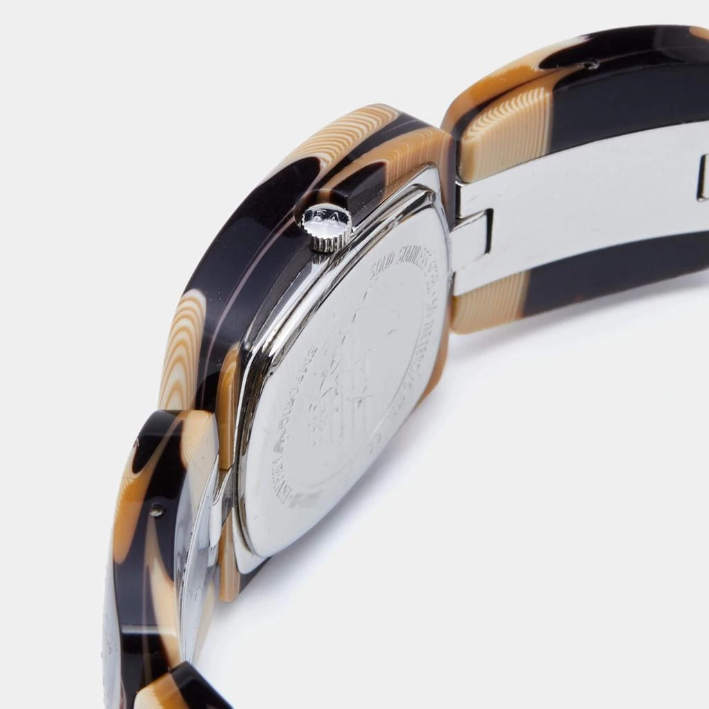 Emporio Armani Champagne Acrylic Stainless Steel Donna AR1305 Women's Wristwatch 27 mm 商品