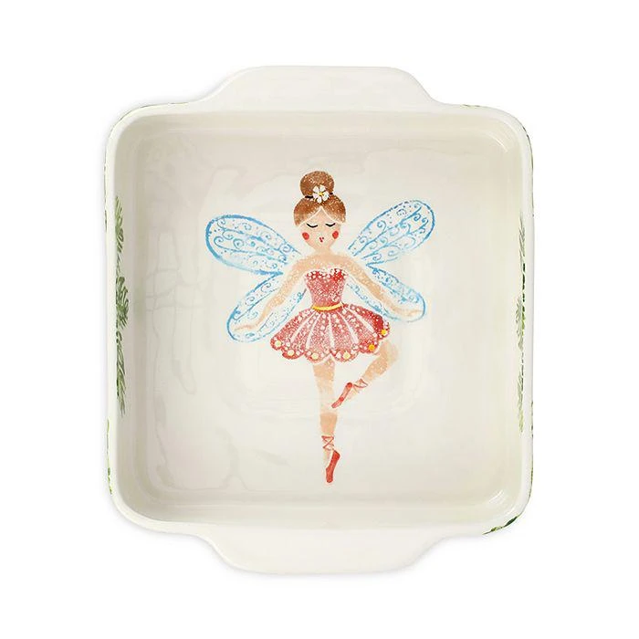 商品VIETRI|Nutcrackers Sugar Plum Fairy Square Baker,价格¥1264,第1张图片