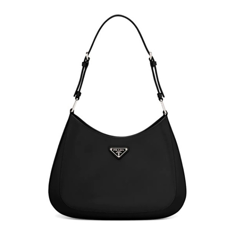 商品[国内直发] Prada|PRADA 女士Cleo系列黑色单肩包 1BC156-ZO6-F0002,价格¥17211,第1张图片