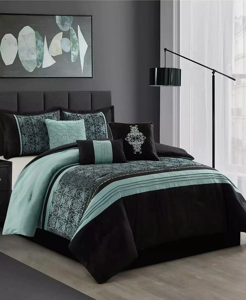 商品Stratford Park|Charley 7-Piece Comforter Set,价格¥889,第2张图片详细描述