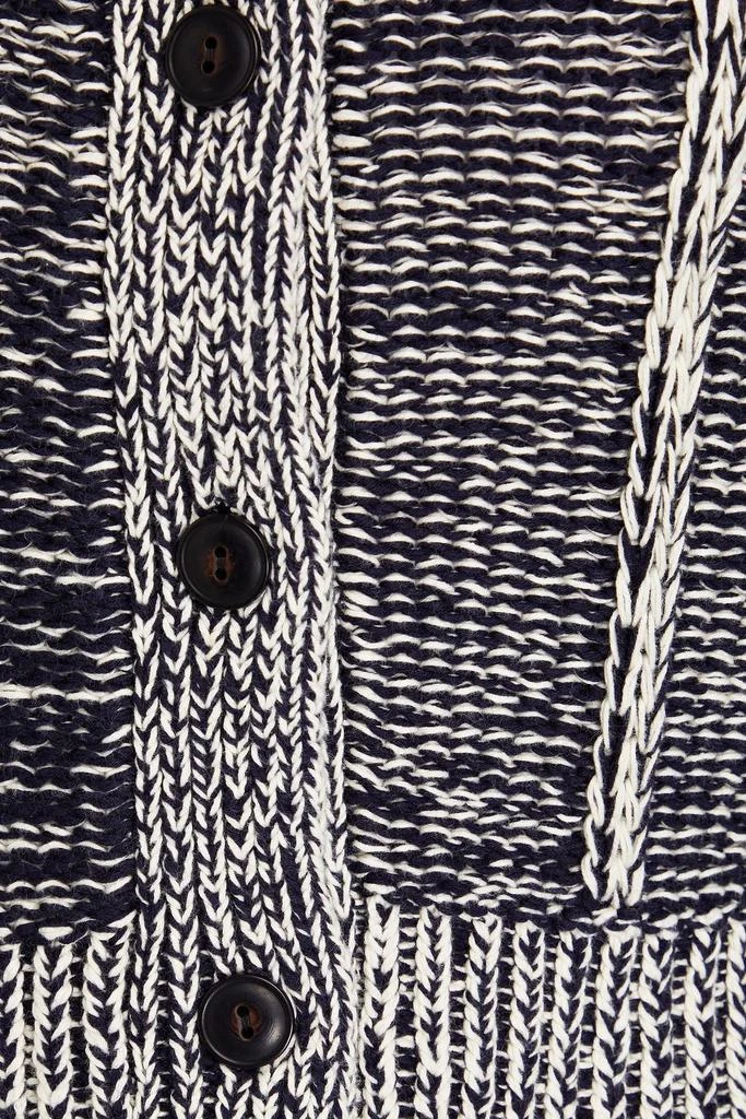 商品Re/Done|Cropped ribbed cotton cardigan,价格¥1334,第4张图片详细描述