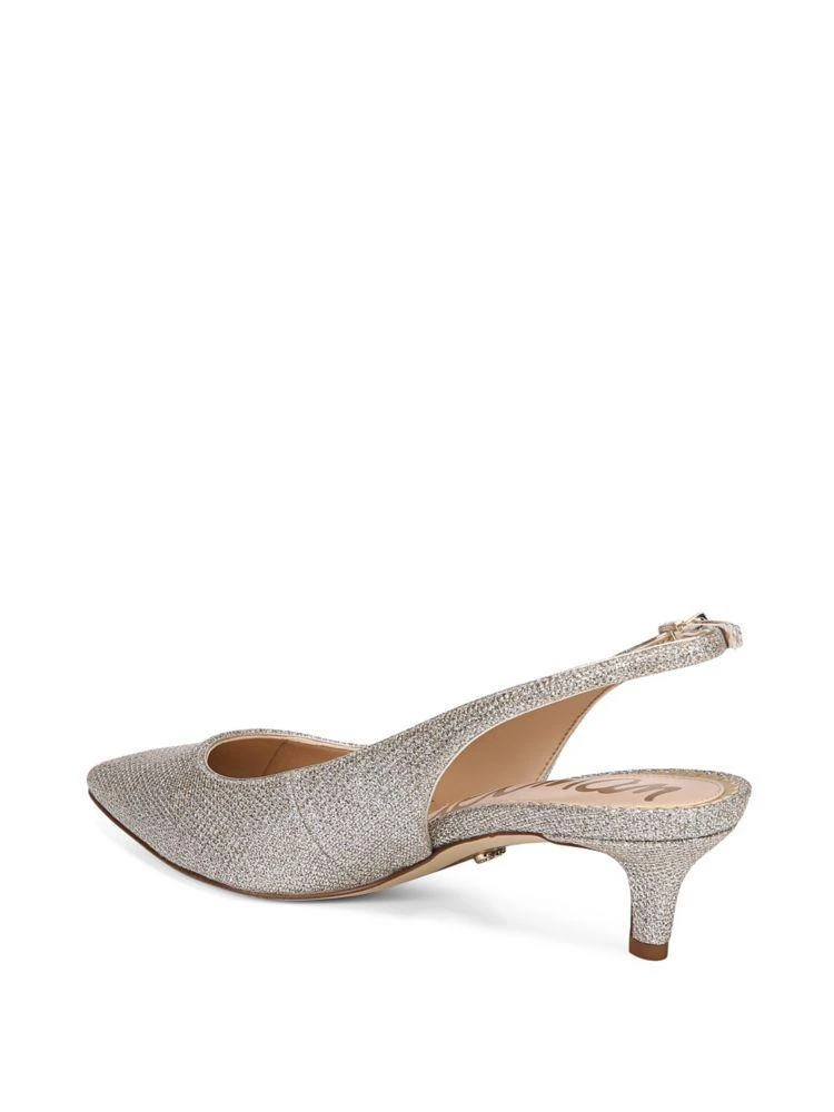 商品Sam Edelman|Ludlow Metallic Slingback Pumps,价格¥499,第4张图片详细描述