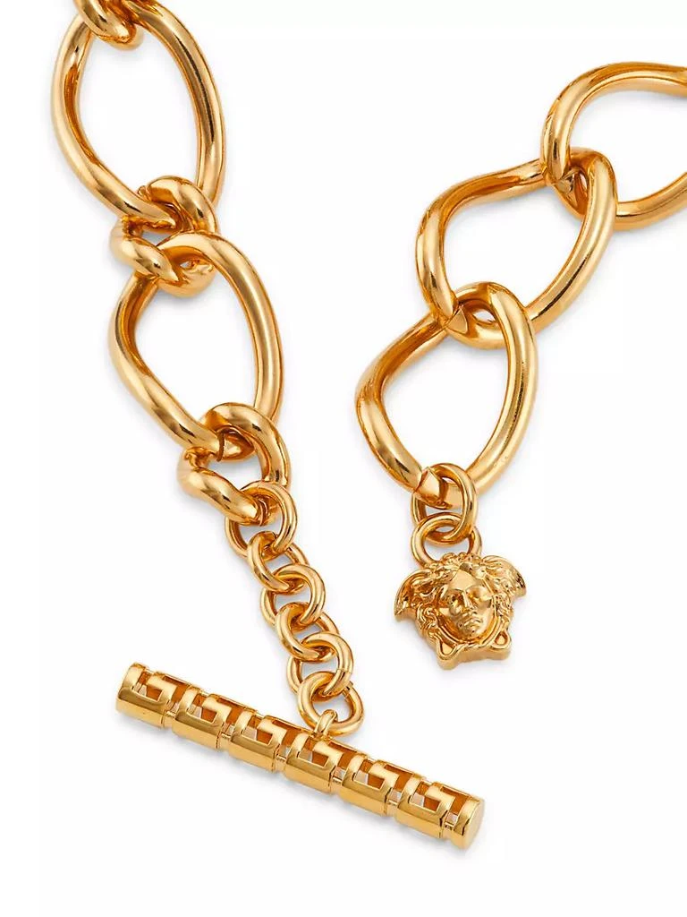商品Versace|Goldtone, Crystal &amp; Strass Greca Choker,价格¥18091,第3张图片详细描述