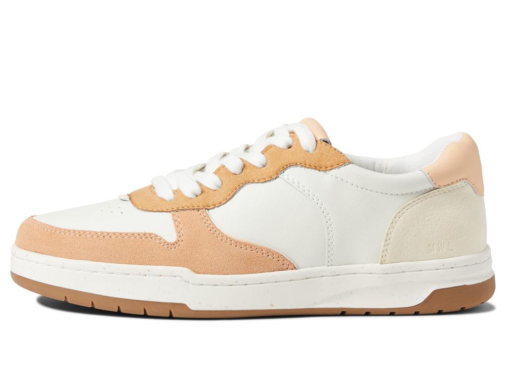 Court Low-Top Sneakers in Peach Colorblock商品第4张图片规格展示