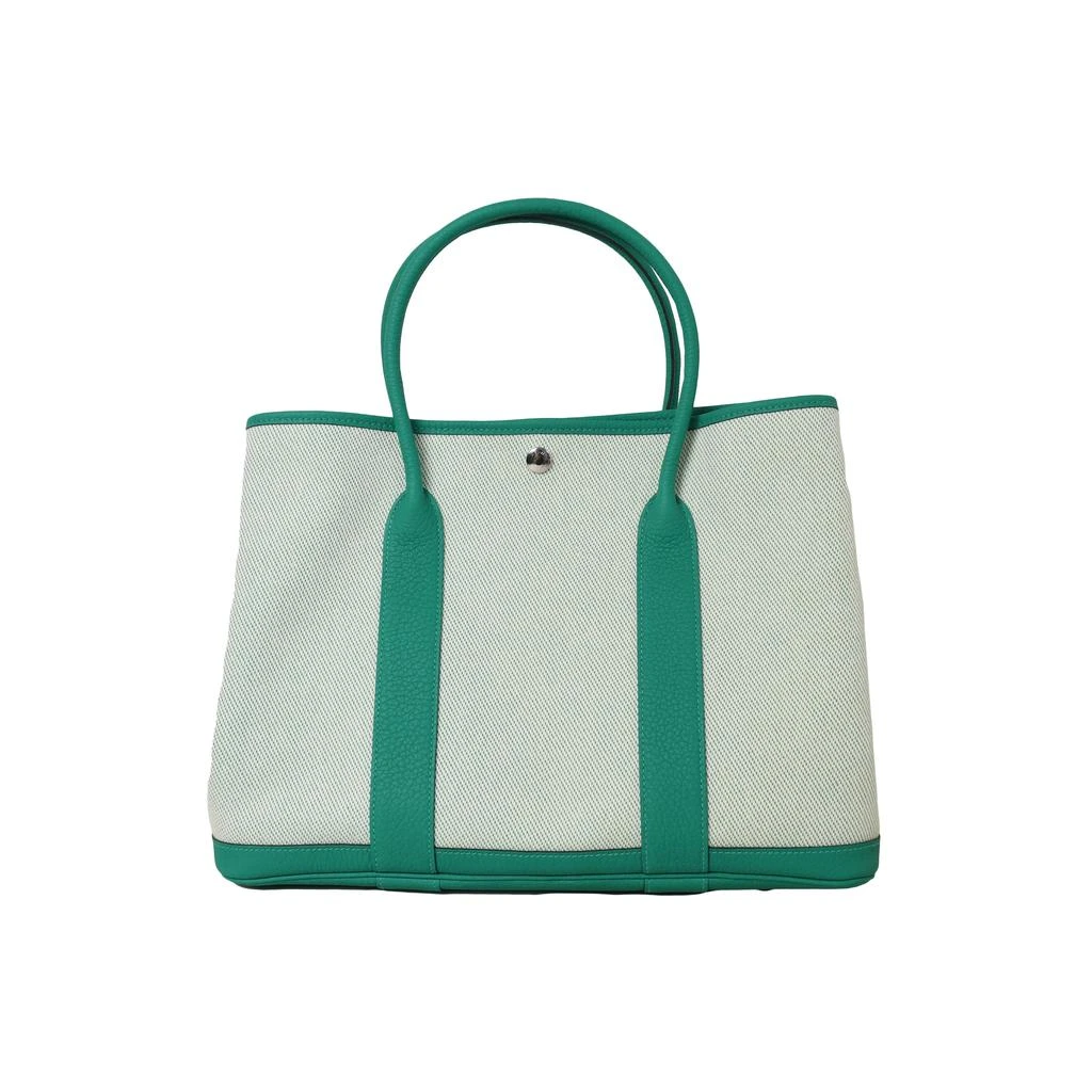 商品Hermes|Hermes Garden Party 36 Palladium Hardware Bamboo,价格¥24824,第3张图片详细描述