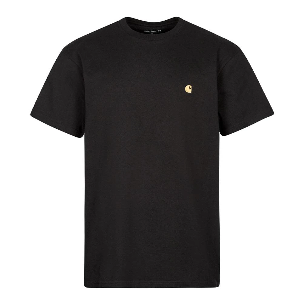 商品Carhartt|Carhartt WIP Chase T-Shirt - Black / Gold,价格¥316,第1张图片