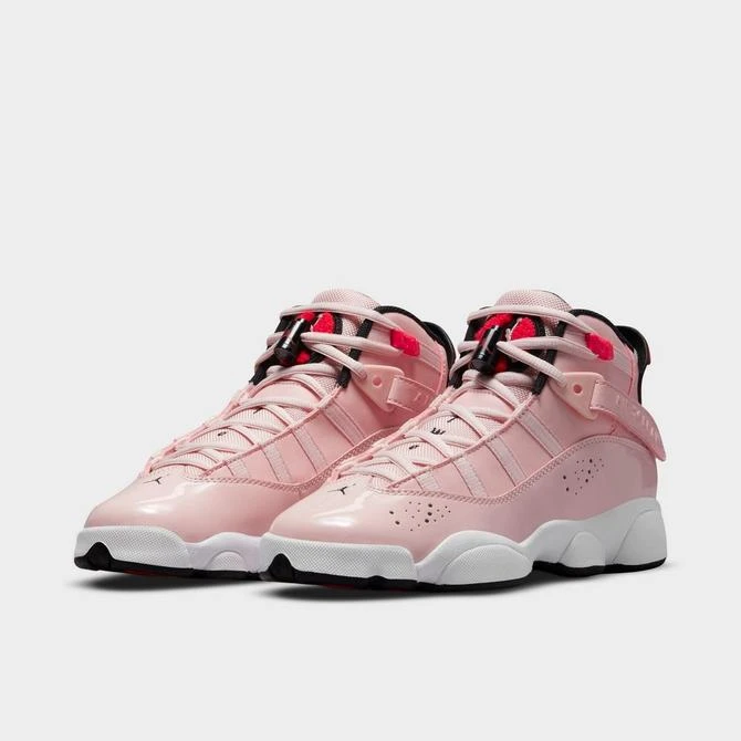 商品Jordan|Girls' Big Kids' Air Jordan 6 Rings Basketball Shoes,价格¥897,第2张图片详细描述