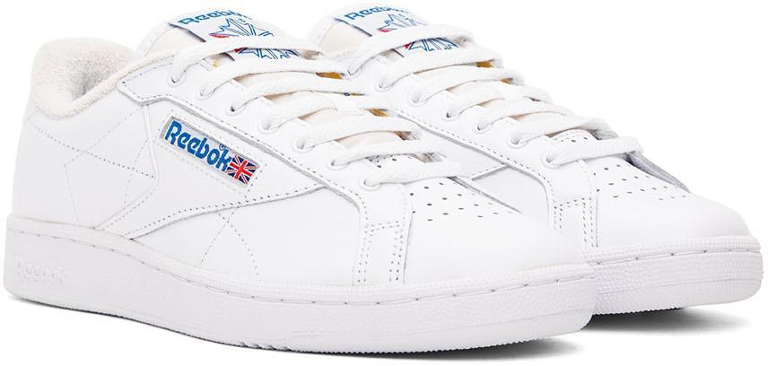 商品Reebok|White Club C Grounds Sneakers,价格¥665,第6张图片详细描述