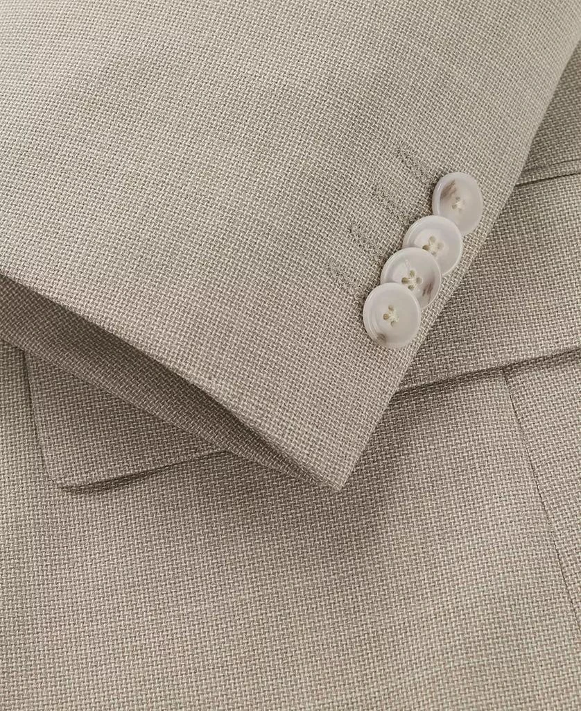 商品Hugo Boss|Men's Patterned Stretch Wool Slim-Fit Three-Piece Suit,价格¥5143,第2张图片详细描述