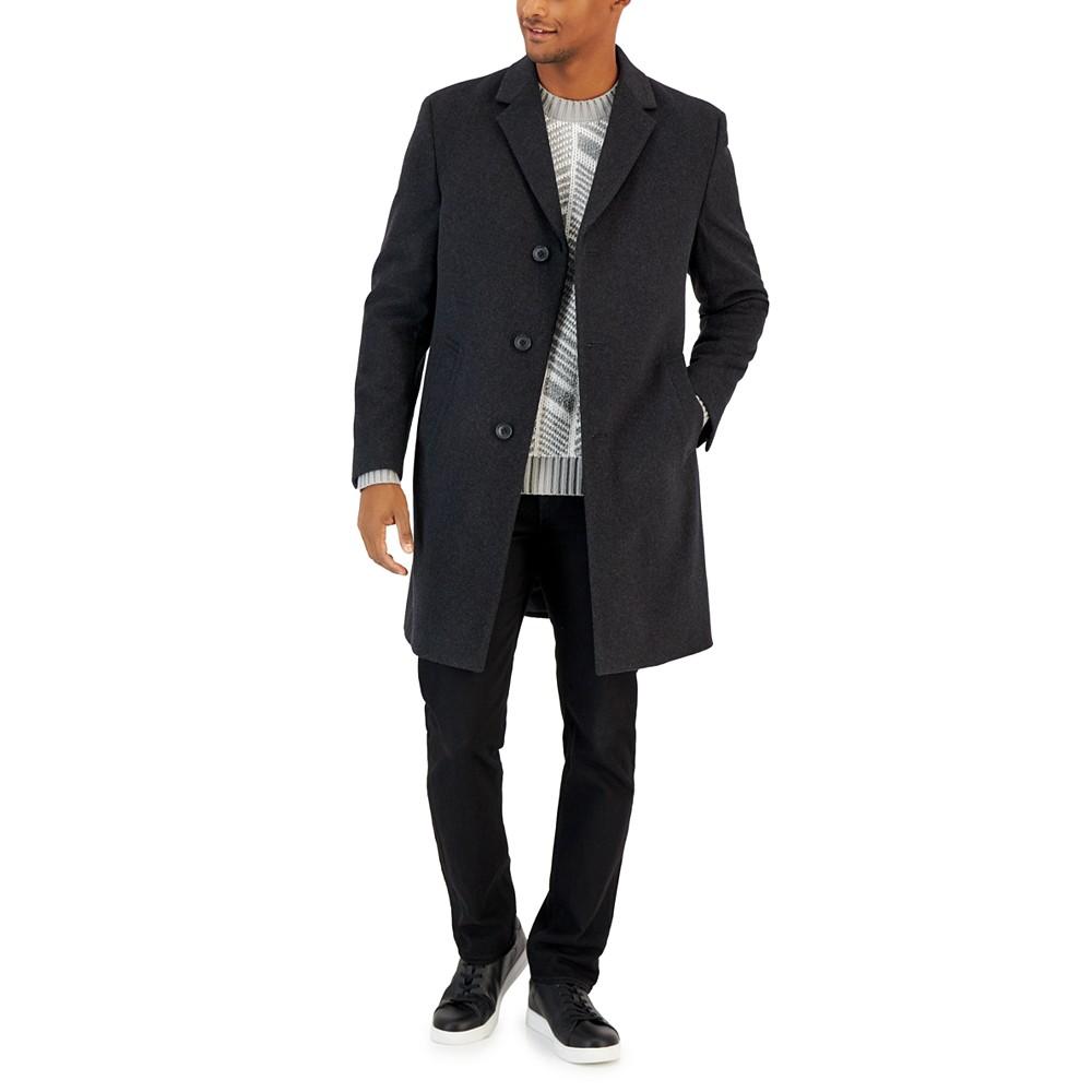 Men's Classic-Fit Camber Wool Overcoat商品第1张图片规格展示