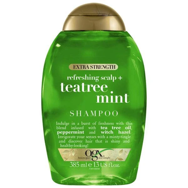 商品OGX|OGX Refreshing Scalp+ Teatree Mint Extra Strength Shampoo 385ml,价格¥92,第1张图片