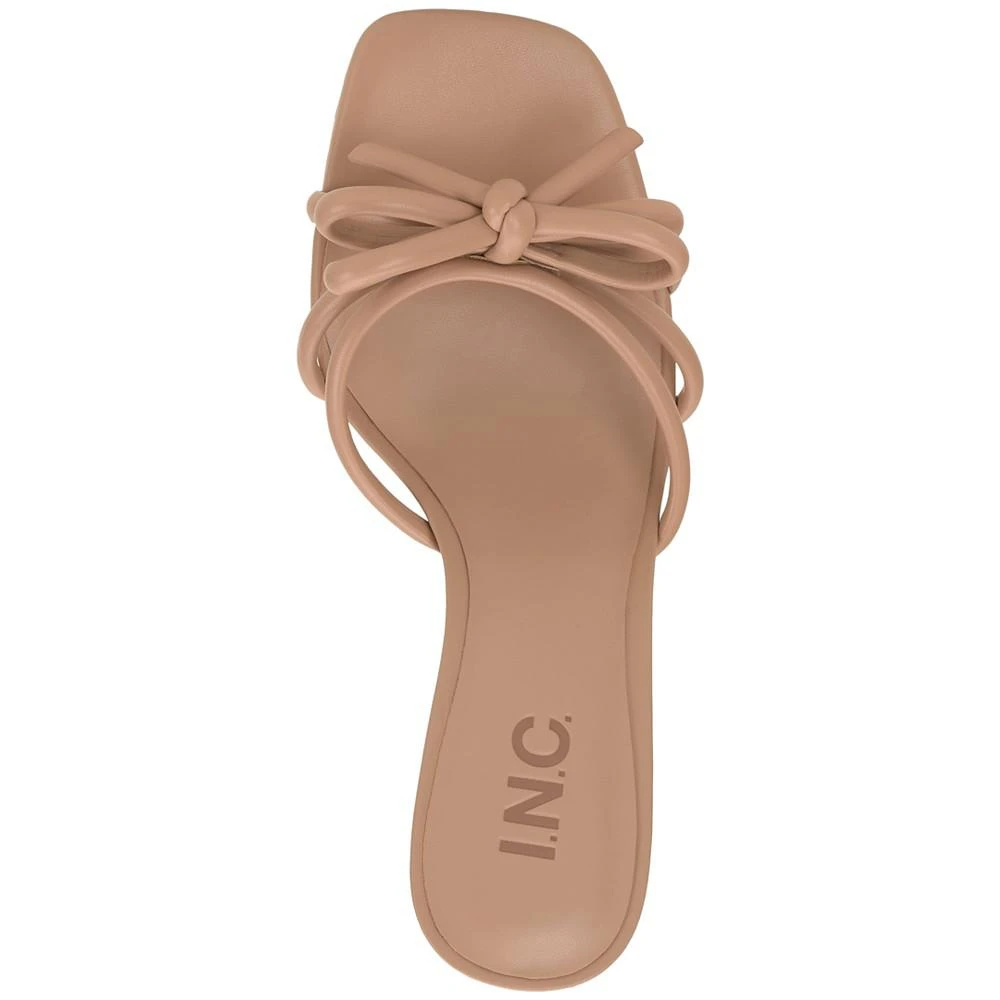 商品INC International|Women's Emonna Bow Slide Dress Sandals, Created for Macy's,价格¥205,第4张图片详细描述
