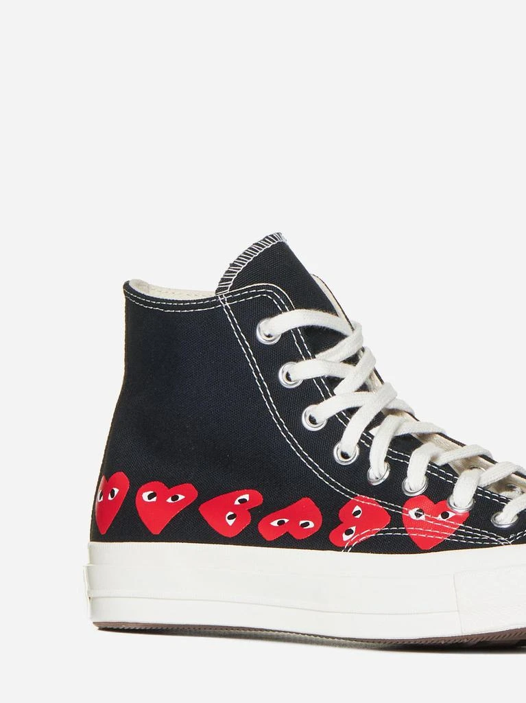 商品Comme des Garcons|X Converse Canvas High-top Sneakers,价格¥1014,第4张图片�详细描述