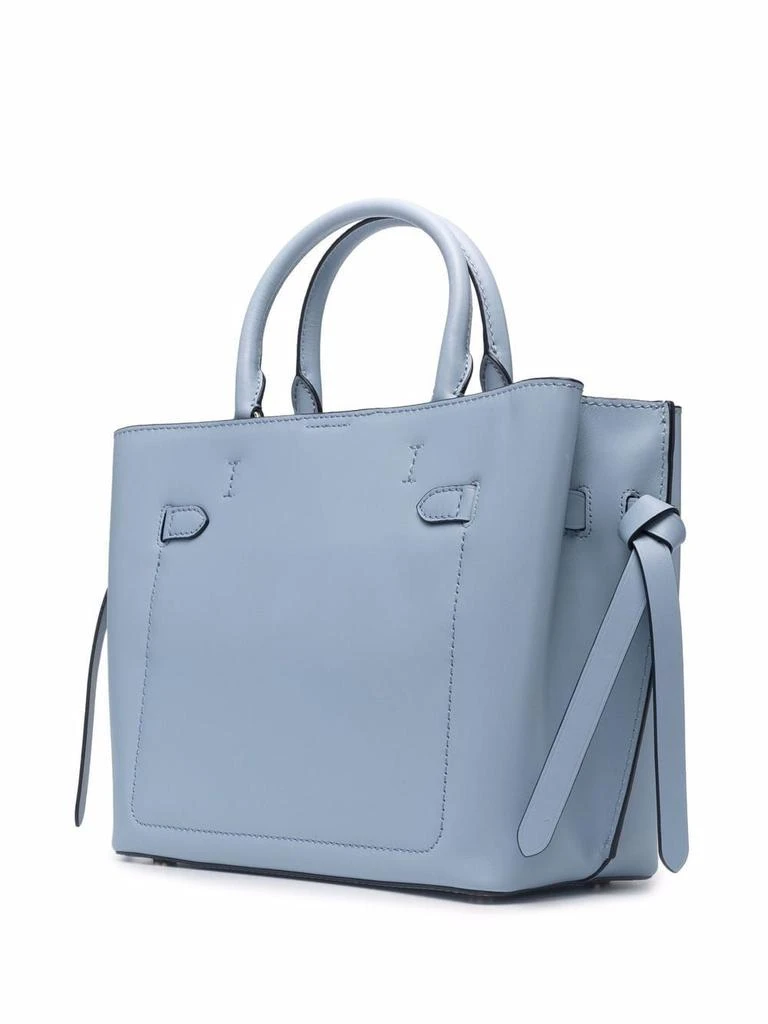 商品Michael Kors|Michael kors women's light blue f au x leather tote,价格¥3599,第3张图片详细描述