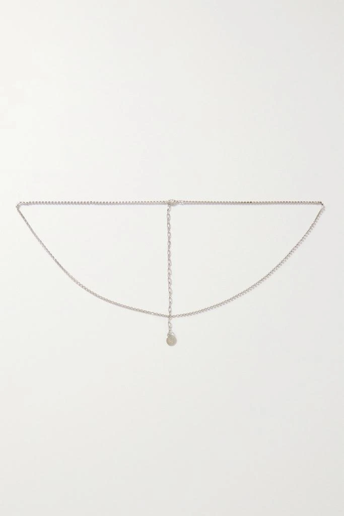 商品LELET NY|银色水晶腰链,价格¥791,第1张图片