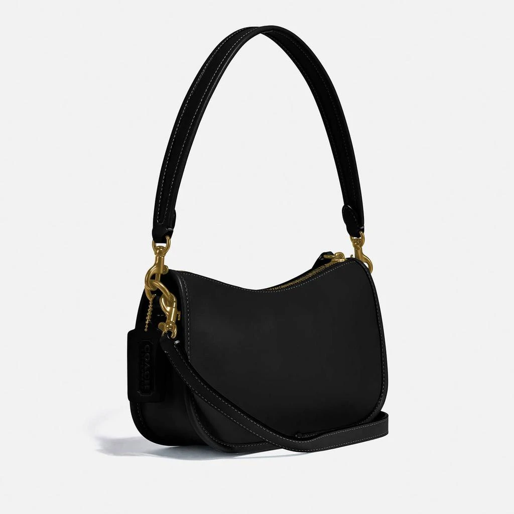 商品Coach|Coach Women's The Coach Originals Glovetanned Leather Swinger Bag - Black,价格¥2604,第3张图片详细描述