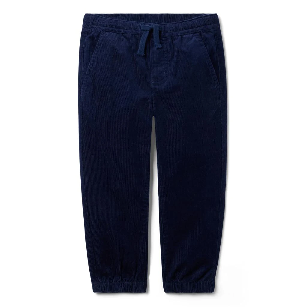 商品Janie and Jack|Navy Stretch Cord Joggers (Toddler/Little Kid/Big Kid),价格¥367,第1张图片