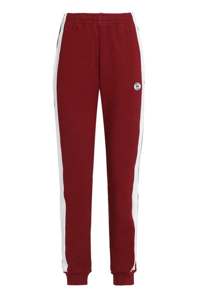 商品Sporty & Rich|SPORTY & RICH LACOSTE X SPORTY & RICH - COTTON TRACK-PANTS,价格¥1150,第1张图片