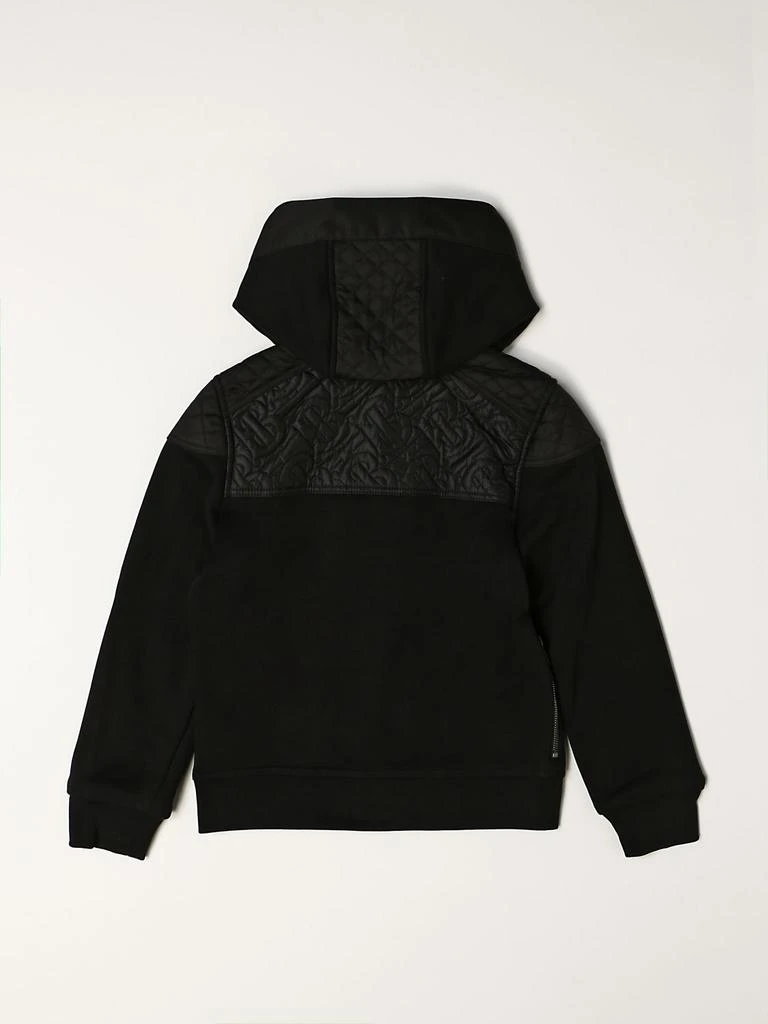 商品Burberry|Burberry cotton sweatshirt with quilted inserts,价格¥1406,第2张图片详细描述