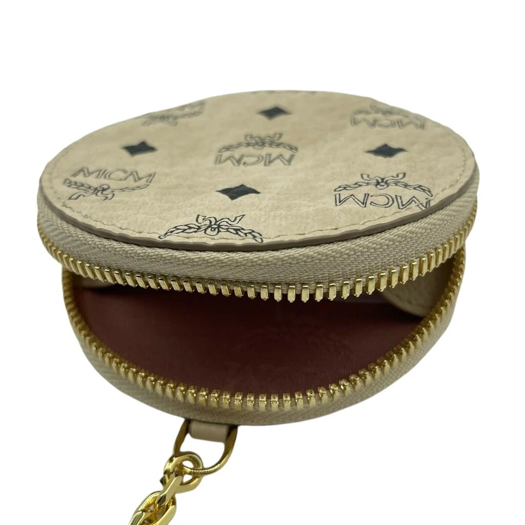 商品MCM|MCM Coated Canvas Visetos Zip Around Coin Purse,价格¥1305,第4张图片详细描述
