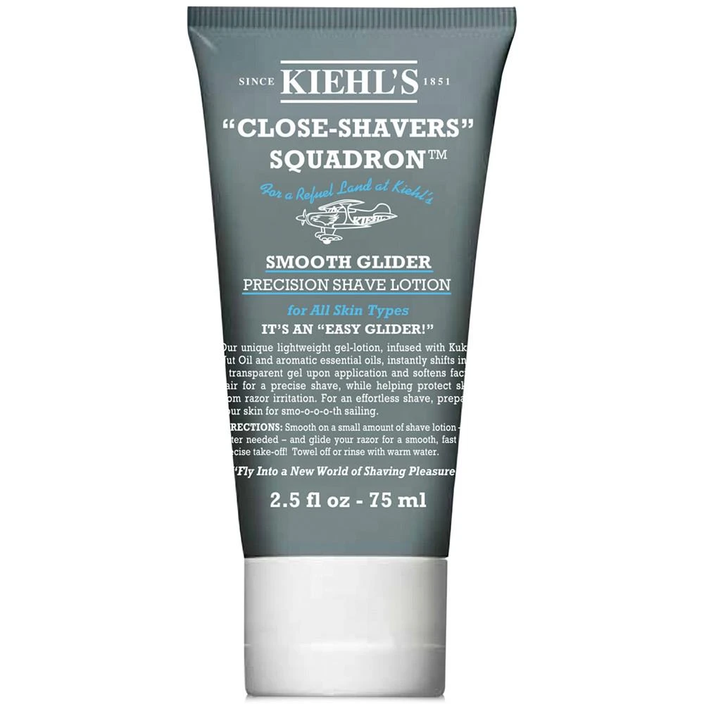商品Kiehl's|Close Shavers Squadron™ Smooth Glider Precision Shave Lotion, 2.5-oz.,价格¥56,第1张图片