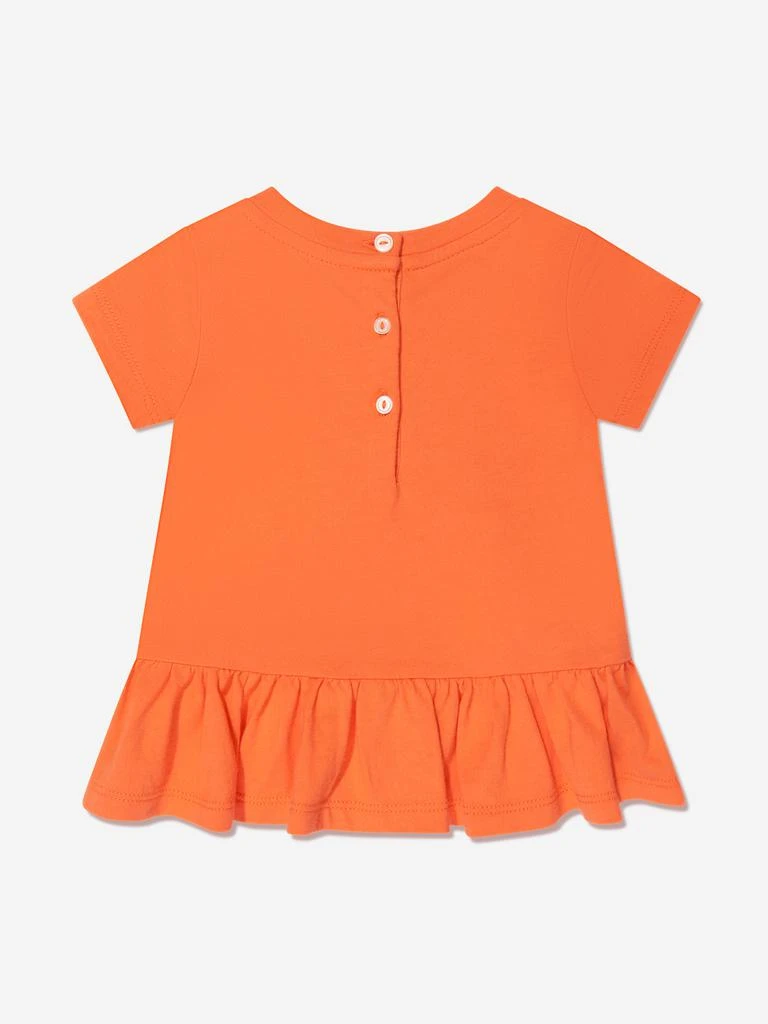 商品Ralph Lauren|Baby Girls Bear T-Shirt in Orange,价格¥435,第2张图片详细描述