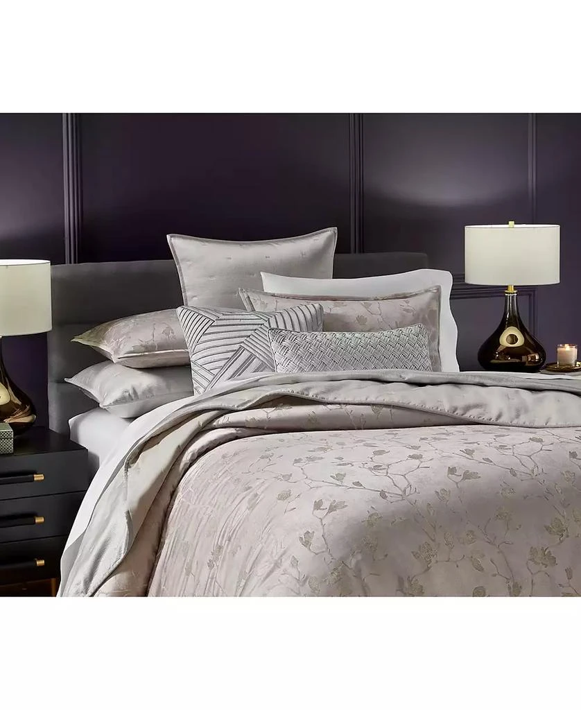商品Hotel Collection|Sakura Blossom Greylac Comforter Set, Full/Queen, Exclusively at Macy’s,价格¥2053,第2张图片详细描述