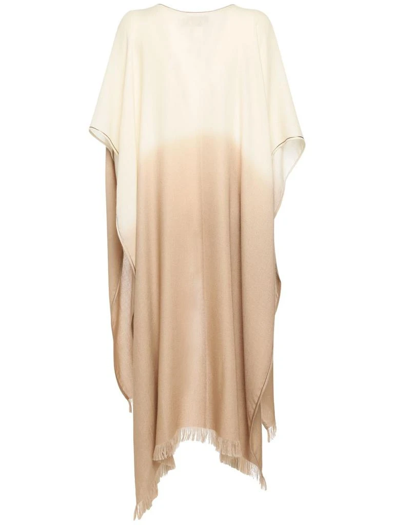 商品AGNONA|Degradé Cashmere & Silk Poncho,价格¥4793,第5张图片详细描述