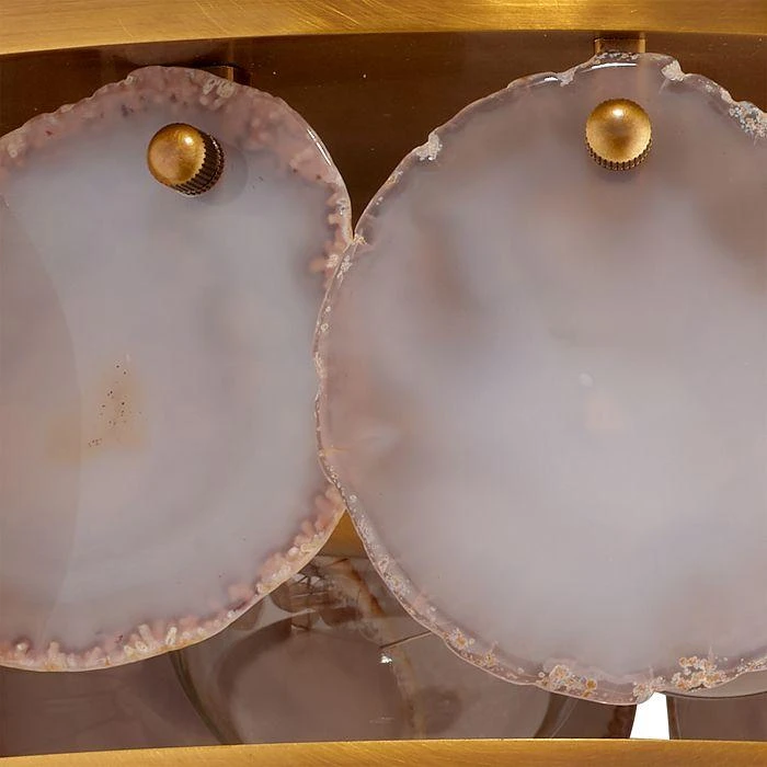 商品Jamie Young|Small Upsala Agate Flush Mount Ceiling Light,价格¥9508,第3张图片详细描述