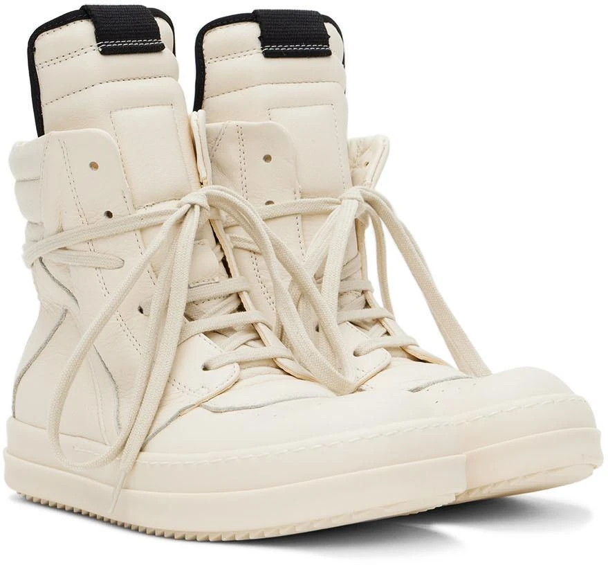 商品Rick Owens|Kids Off-White Geobasket Sneakers,价格¥2196,第4张图片详细描述