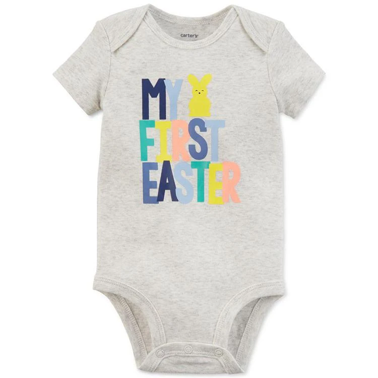 商品Carter's|My First Easter Cotton Bodysuit, Baby Boys or Girls,价格¥46,第1张图片