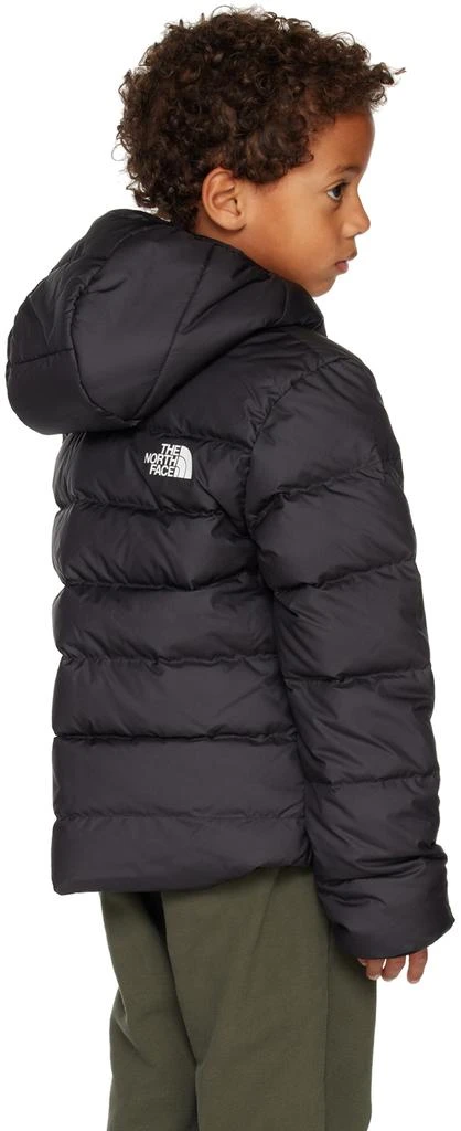 商品The North Face|Kids Black Hooded Reversible Big Kids Down Jacket,价格¥1455,第3张图片详细描述