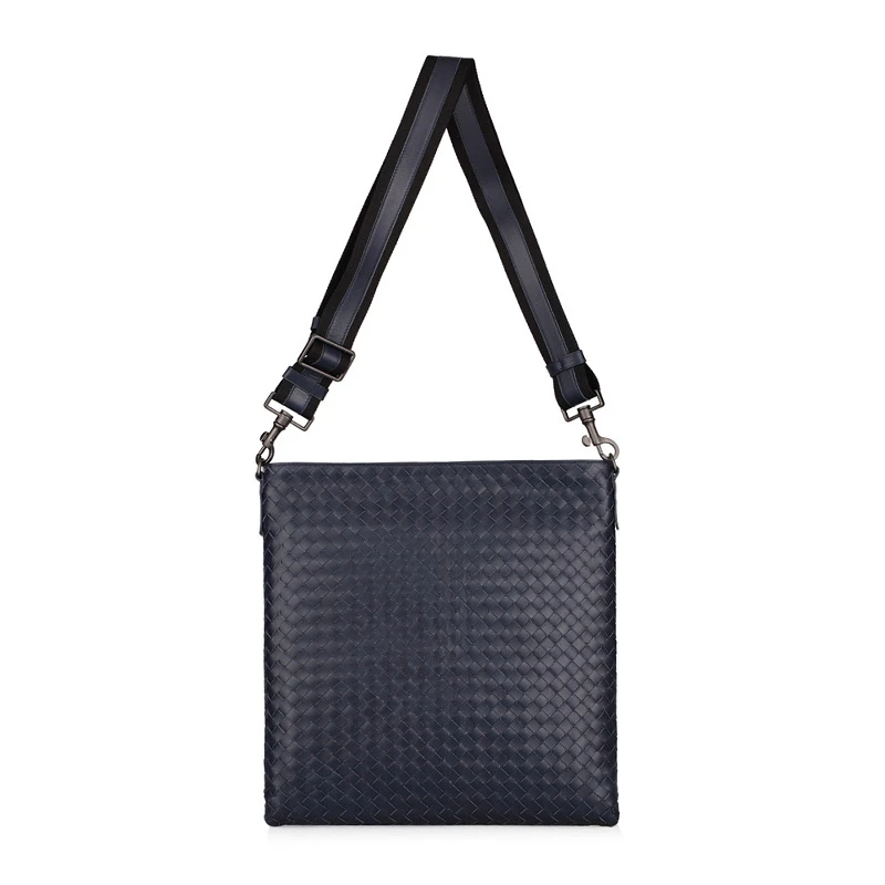 商品[国内直发] Bottega Veneta|BOTTEGA VENETA 深蓝色男士斜挎包 276356-V465C-4097,价格¥13587,第1张图片