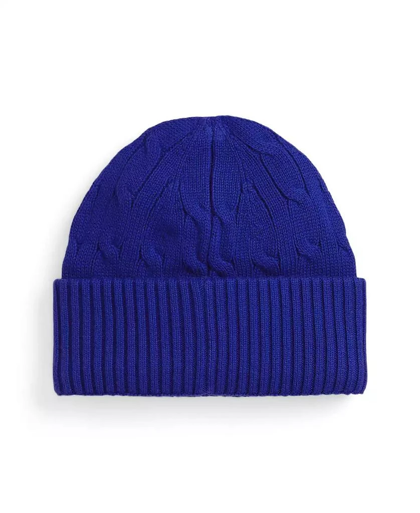 商品Ralph Lauren|Boys S-XL Cable-Knit Hat,价格¥291,第2张图片详细描述