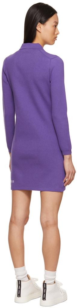 Purple 'The 3/4 Tennis Dress' Dress商品第3张图片规格展示