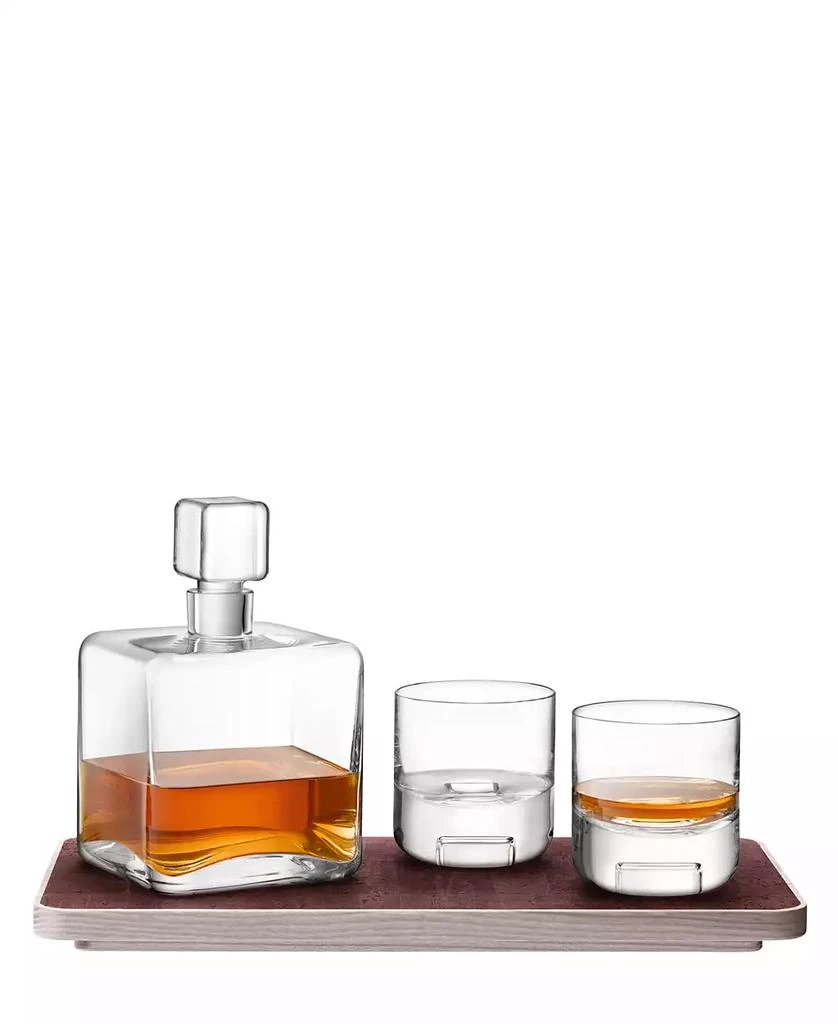 商品LSA International|Cask Whisky Connoisseur Set with Cork Tray, 34oz,价格¥1878,第3张图片详细描述