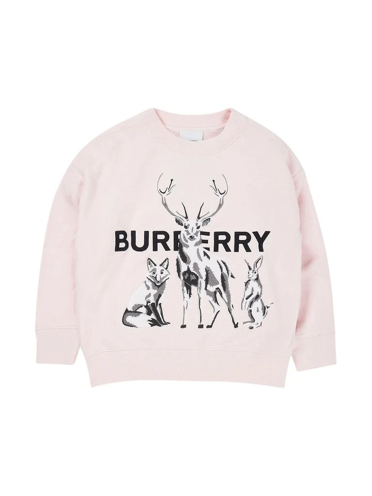 商品Burberry|Embroidered Cotton Blend Sweatshirt,价格¥3029,第1张图片