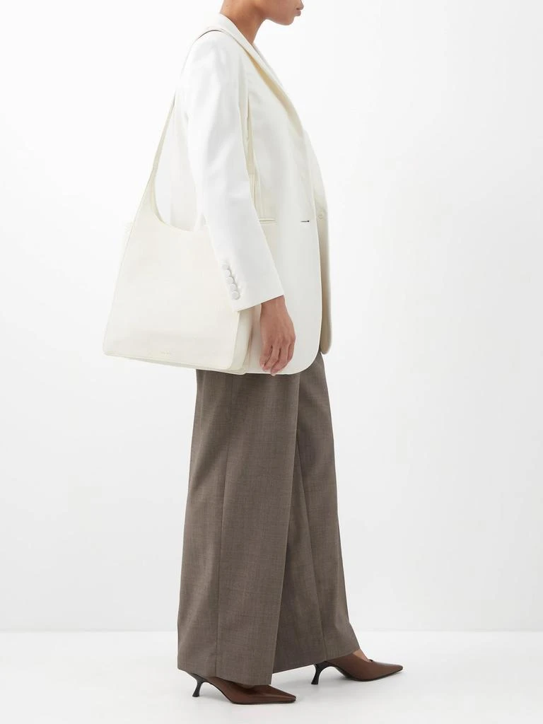 商品The Row|Jules grained-leather shoulder bag,价格¥11549,第3张图片详细描述