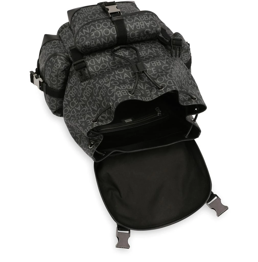 商品Dolce & Gabbana|Coated jacquard backpack,价格¥21236,第5张图片详细描述