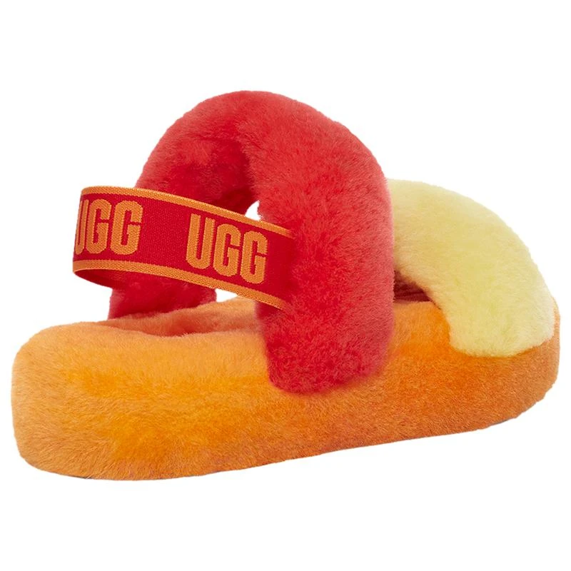商品UGG|UGG Oh Yeah Slide - Girls' Preschool,价格¥314,第3张图片详细描述