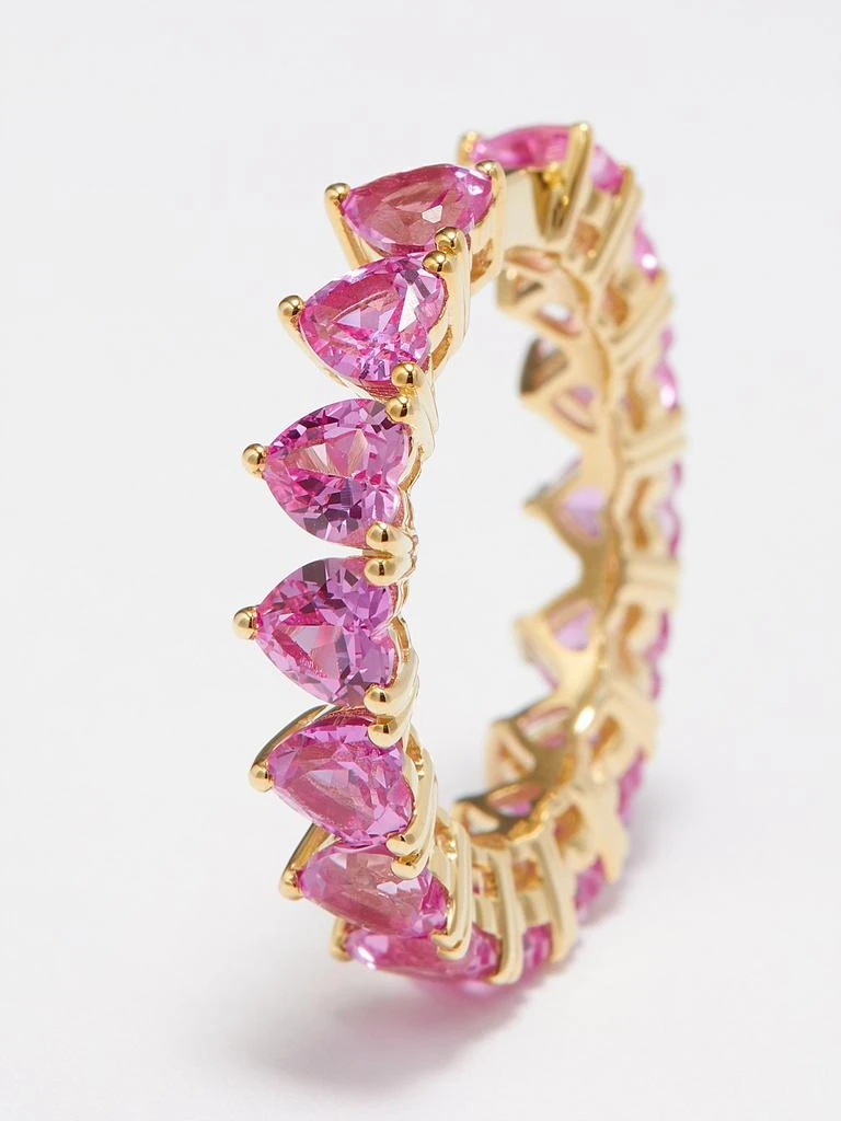 商品Yvonne Léon|Heart corundum & 9kt gold ring,价格¥13853,第5张图片详细描述