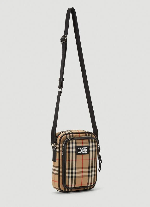 商品Burberry|Vintage Check Crossbody Bag in Beige,价格¥9084,第3张图片详细描述
